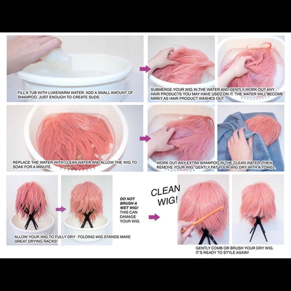 NWT Synthetic Wigs Chocolate Brown Long Curly Wave Cosplay Hair - Picture 6 of 12